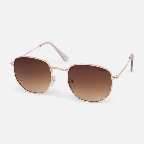 Load image into Gallery viewer, Sunglasses with slightly hexagonal lenses
