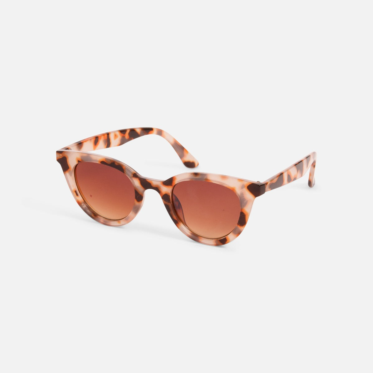 Cat eye tortoise printed sunglasses