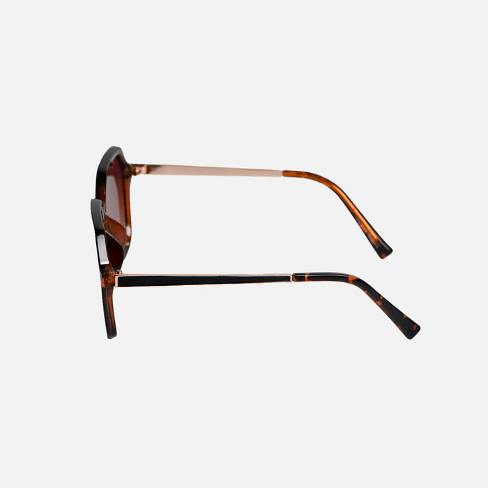 Lunettes de soleil gros hexagone
