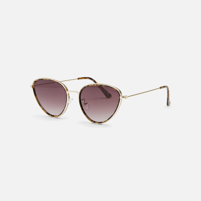 Lunettes de soleil monture papillon