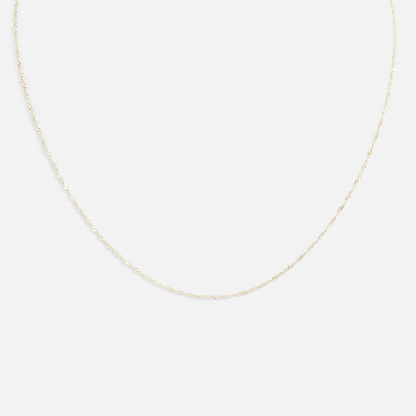 Load image into Gallery viewer, 16&#39;&#39; singapore chain 10k yellow gold
