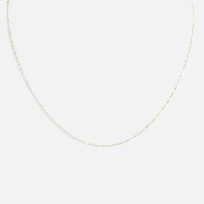 18'' singapore chain 10k yellow gold