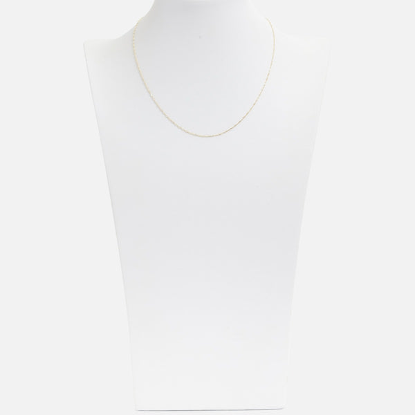 Load image into Gallery viewer, 18&#39;&#39; singapore chain 10k yellow gold
