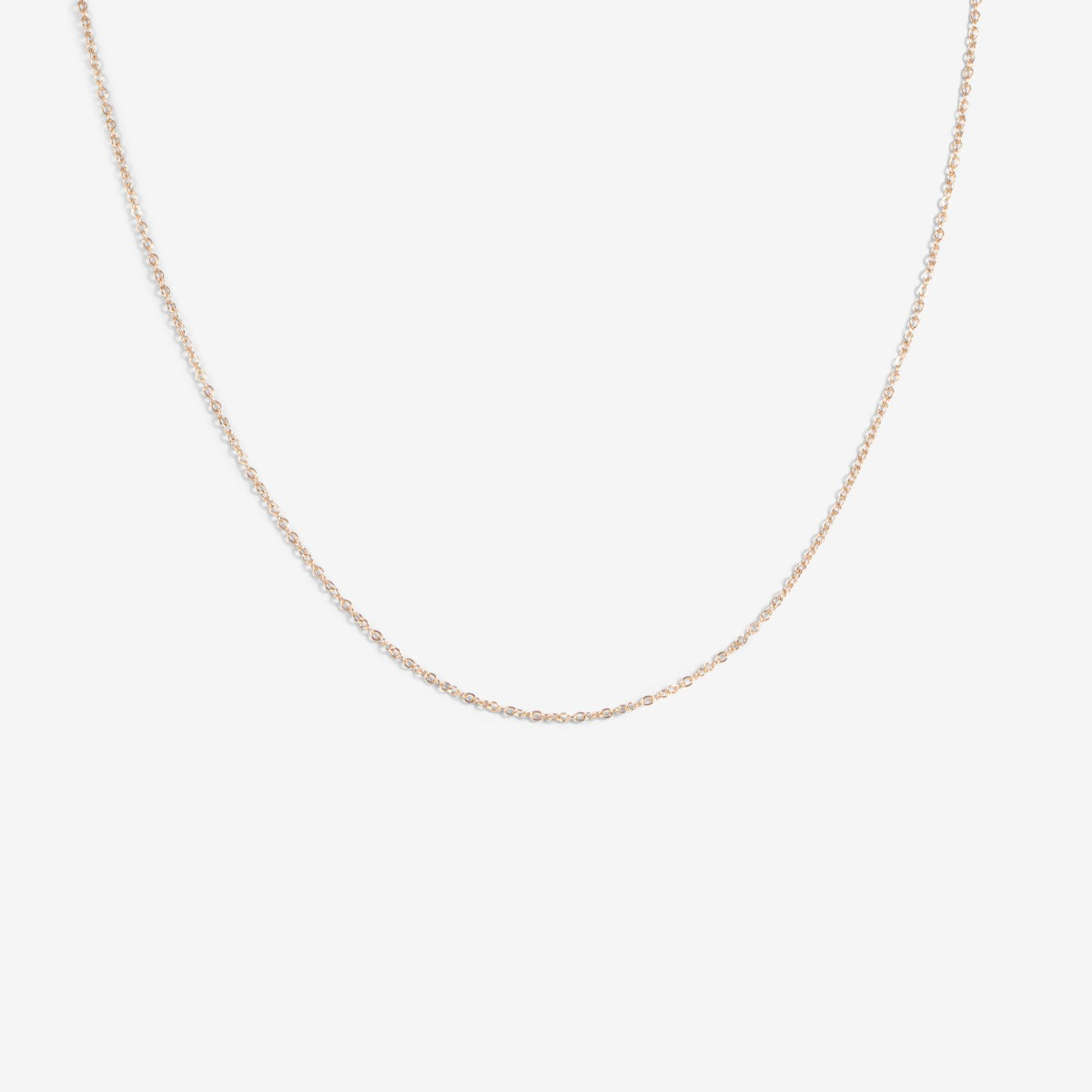 Thin golden stainless steel chain (18’’)