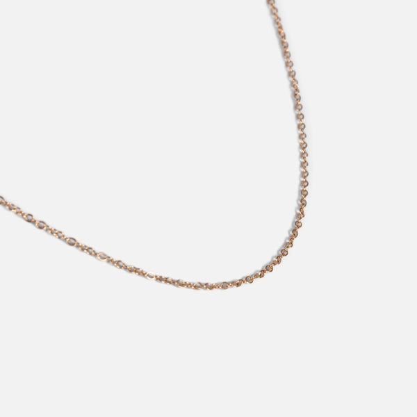 Load image into Gallery viewer, Thin golden stainless steel chain (18’’)
