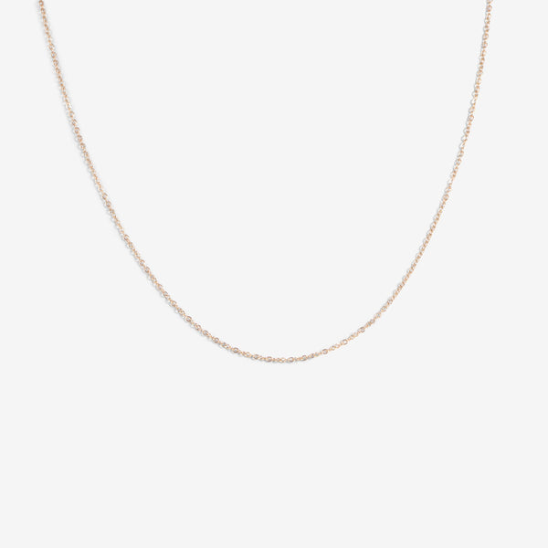 Load image into Gallery viewer, Thin golden stainless steel chain (22’’)
