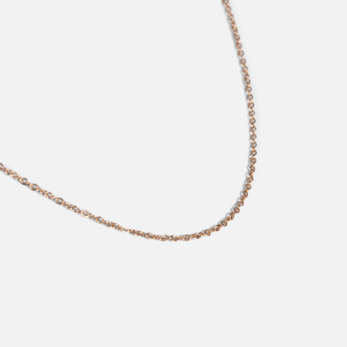 Thin golden stainless steel chain (22’’)