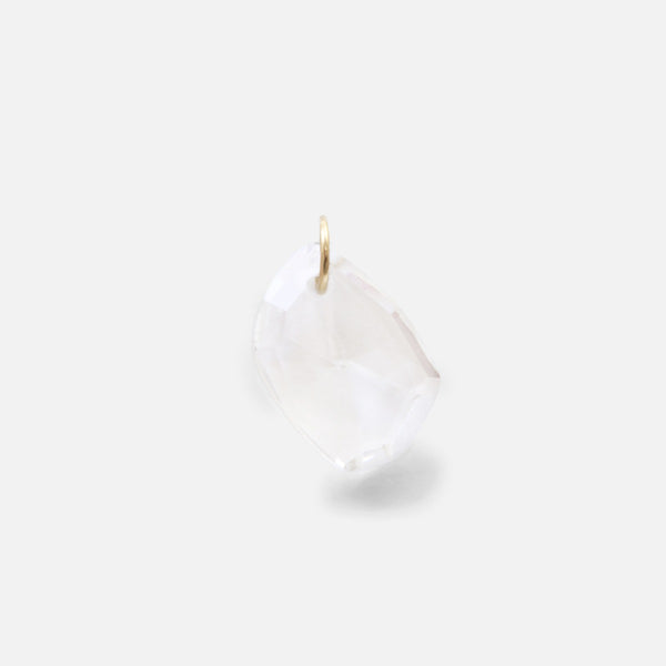 Load image into Gallery viewer, Small clear quartz charm
