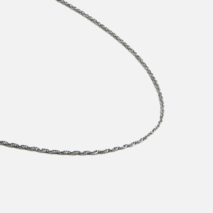 Singapore silvered stainless steel chain