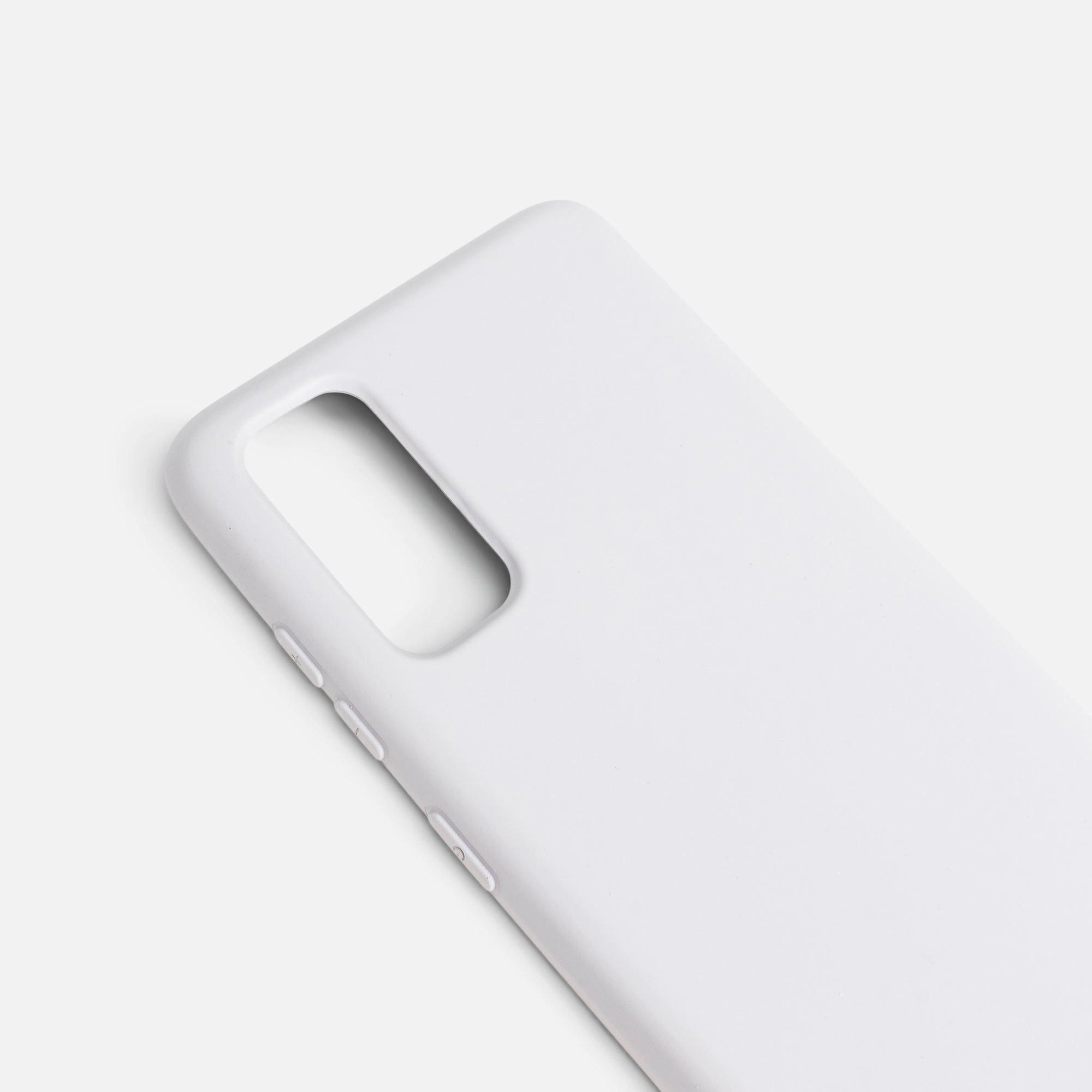 Étui à téléphone en silicone gris pour Samsung S20