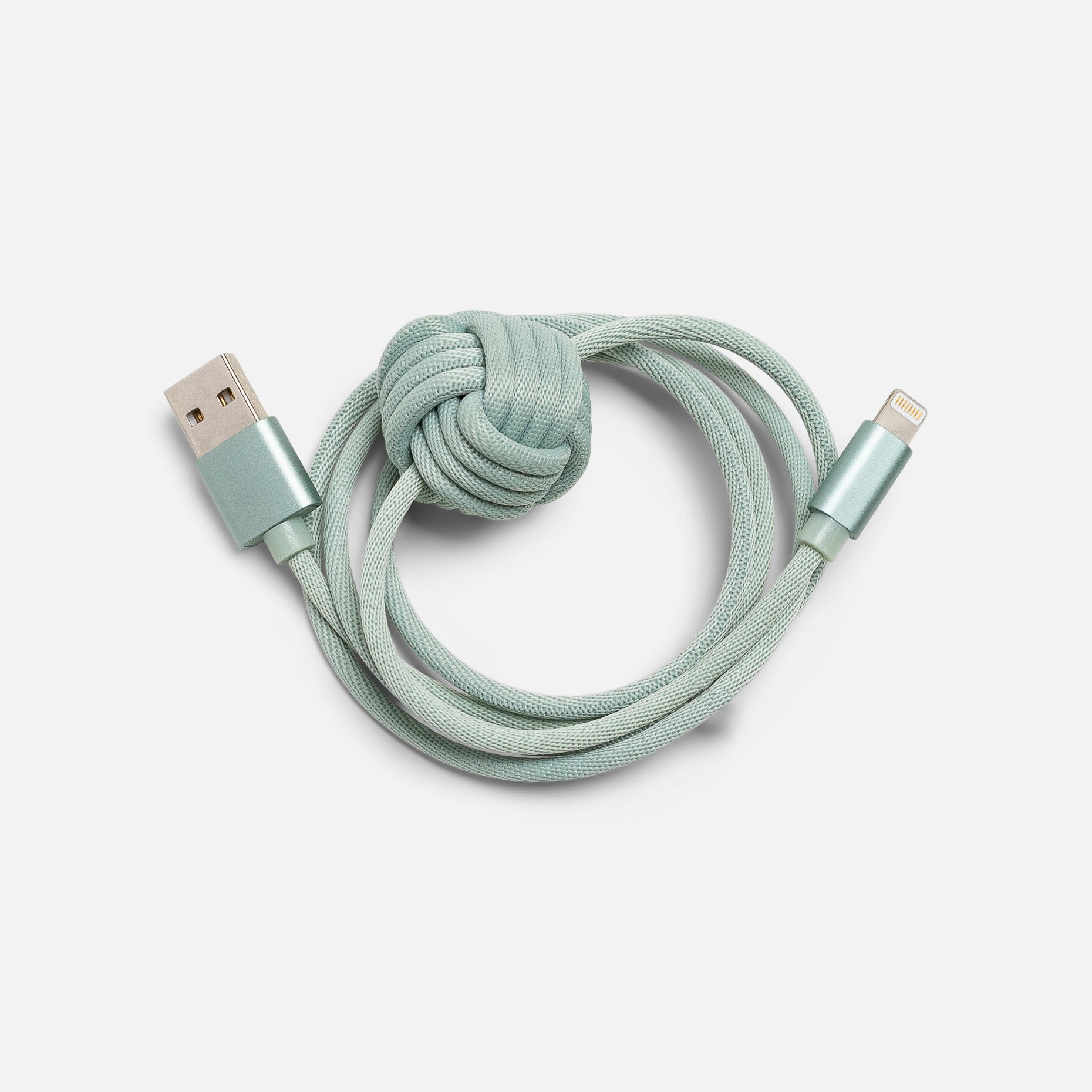 Câble de chargement vert pour iPhone