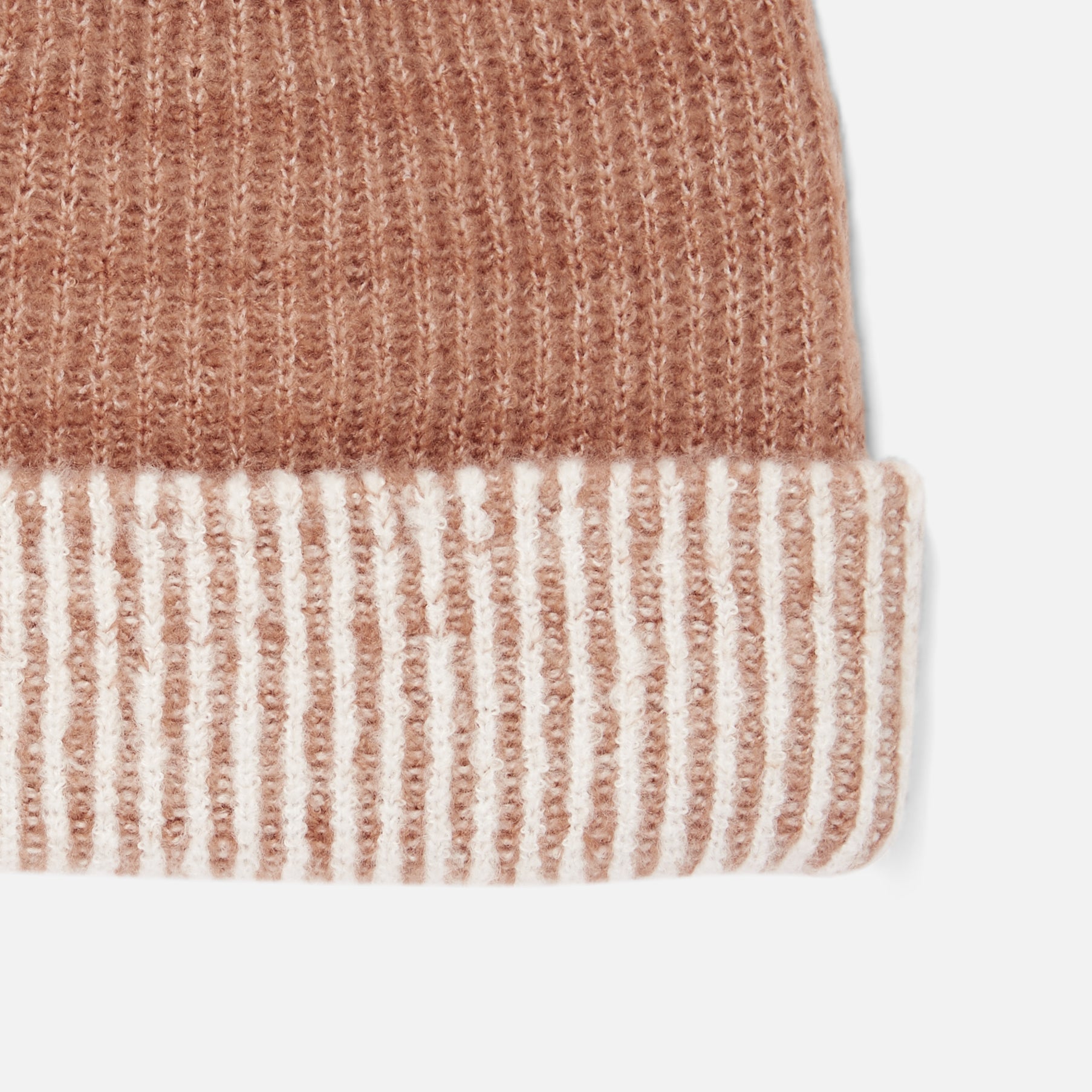 Bonnet large en tricot