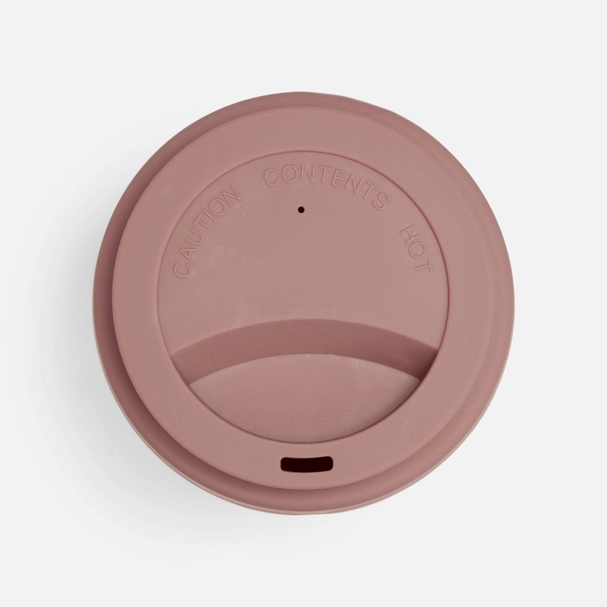 Tasse à café aux motifs floraux avec manchon et couvercle en silicone vieux rose