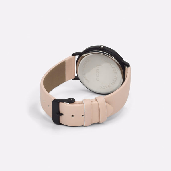 Load image into Gallery viewer, Innova collection - watch with pale pink bracelet and black dial
