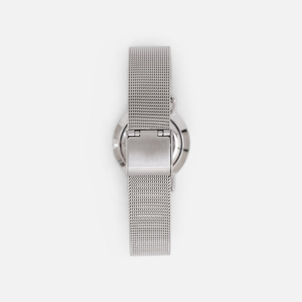 Charger l&#39;image dans la galerie, Collection iconik – montre argentée avec cadran rond
